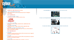 Desktop Screenshot of live.cybex.gr