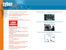 Tablet Screenshot of live.cybex.gr